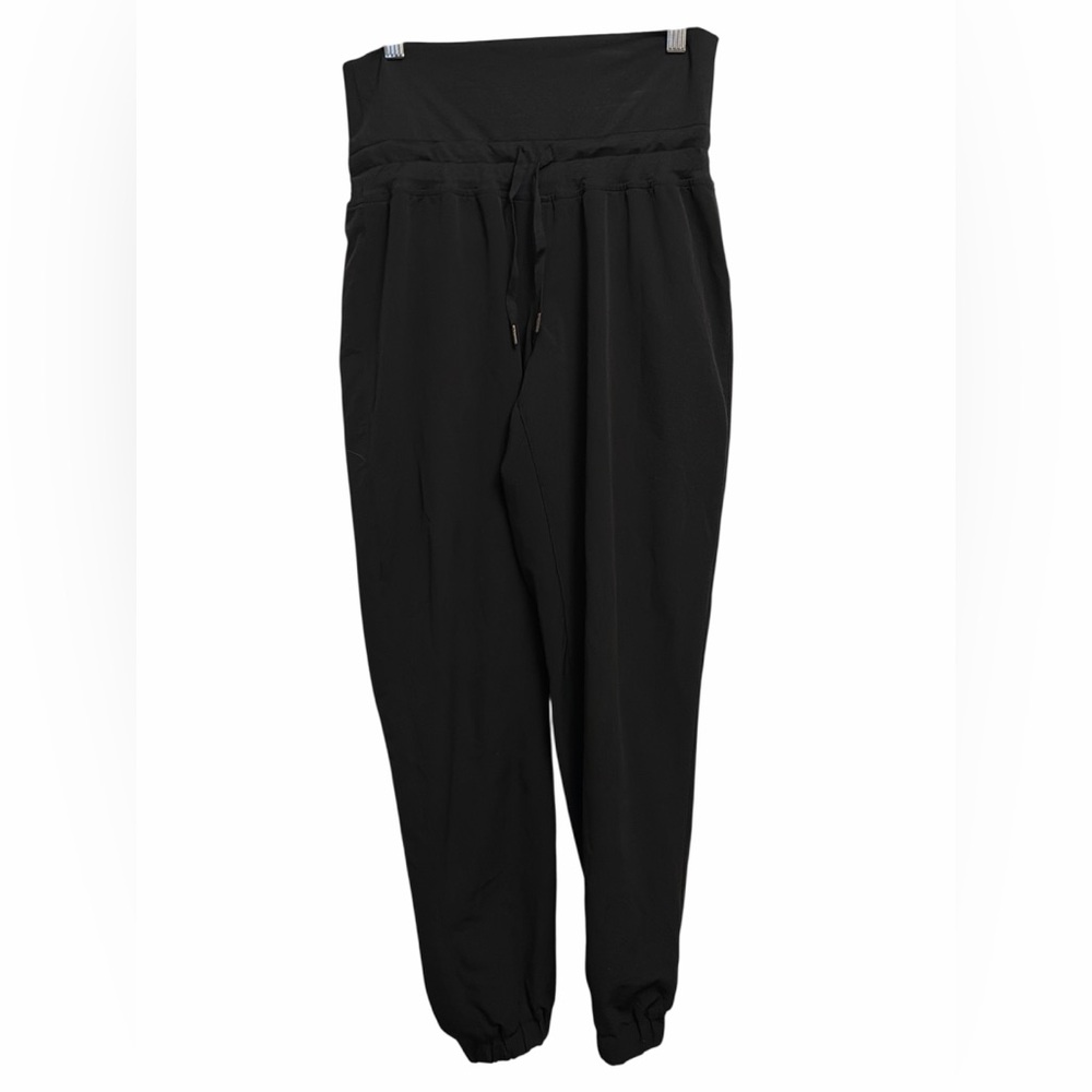 Athleta Black High-Rise Jogger Pants - Picture 3 of 6